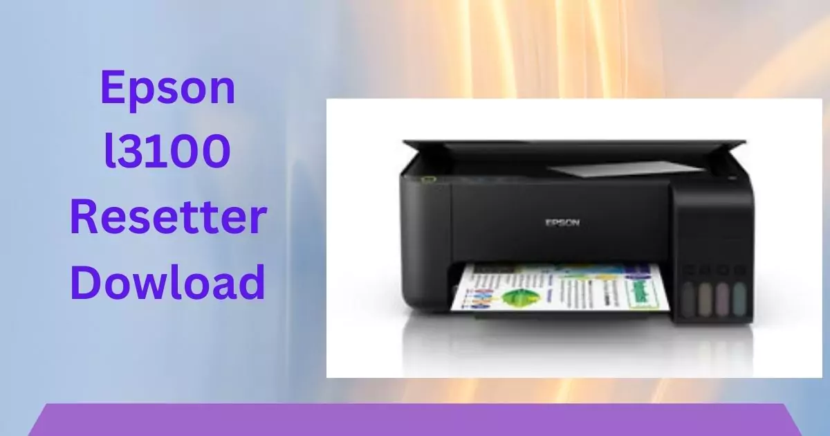 epson l3100 resetter free tool