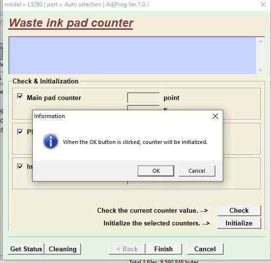 Epson L5290 Resetter 5