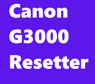 Canon G3000 Resetter logo