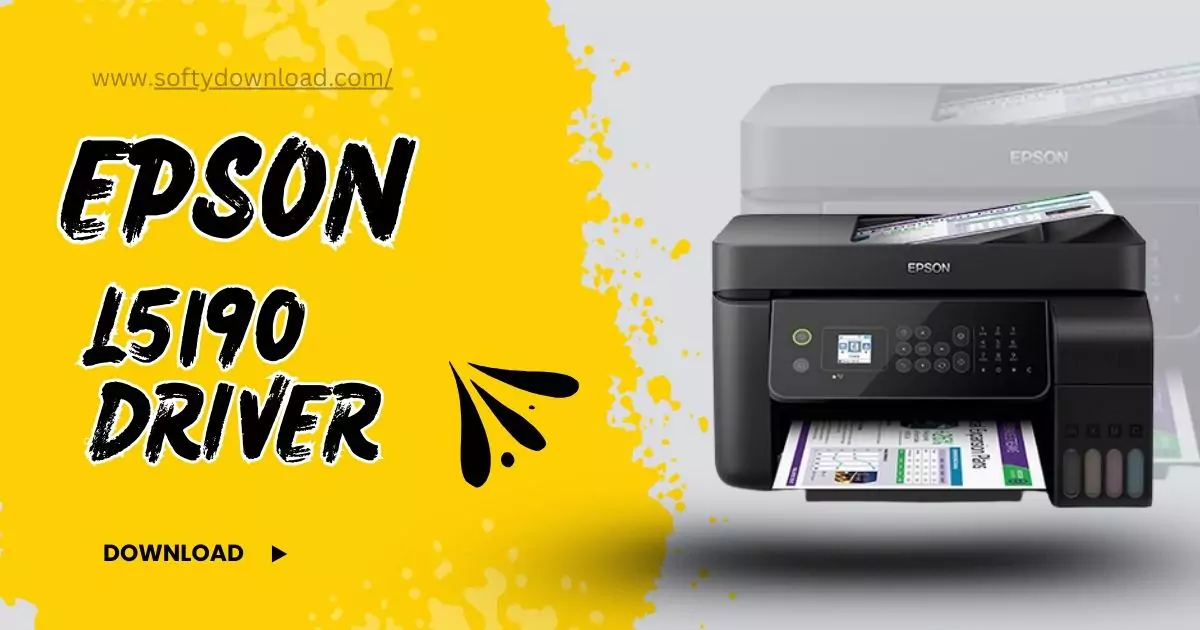 epson l5190 driver download software