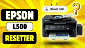 epson l500 resetter