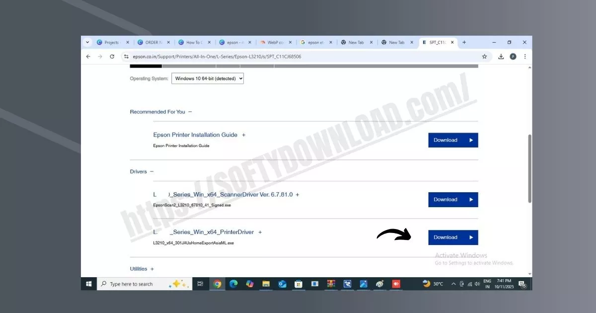 Epson ET-2800 Driver 1