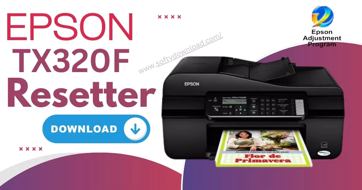 epson tx320 resetter