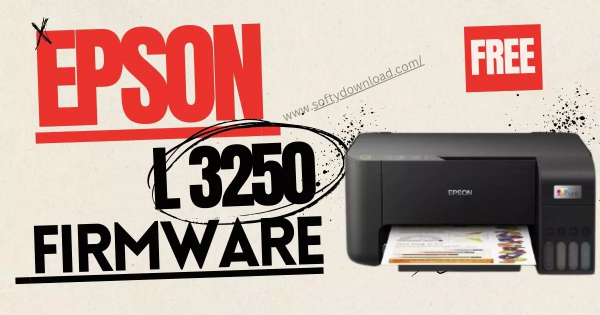 epson l3250 firmware