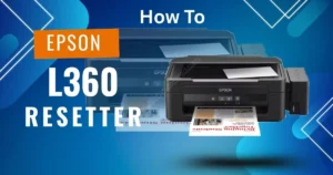 How To Reset Epson l360 Printer Free