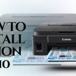 How To Install Canon G2010 Printer free