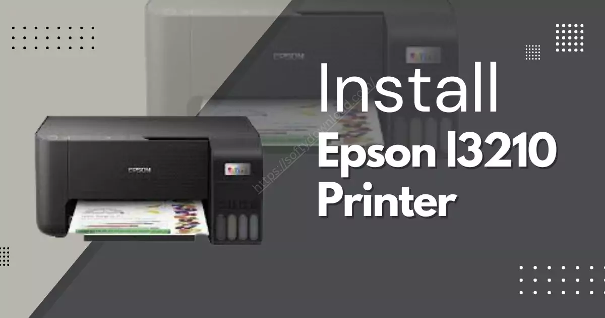 How To Install Epson l3210 Printer free