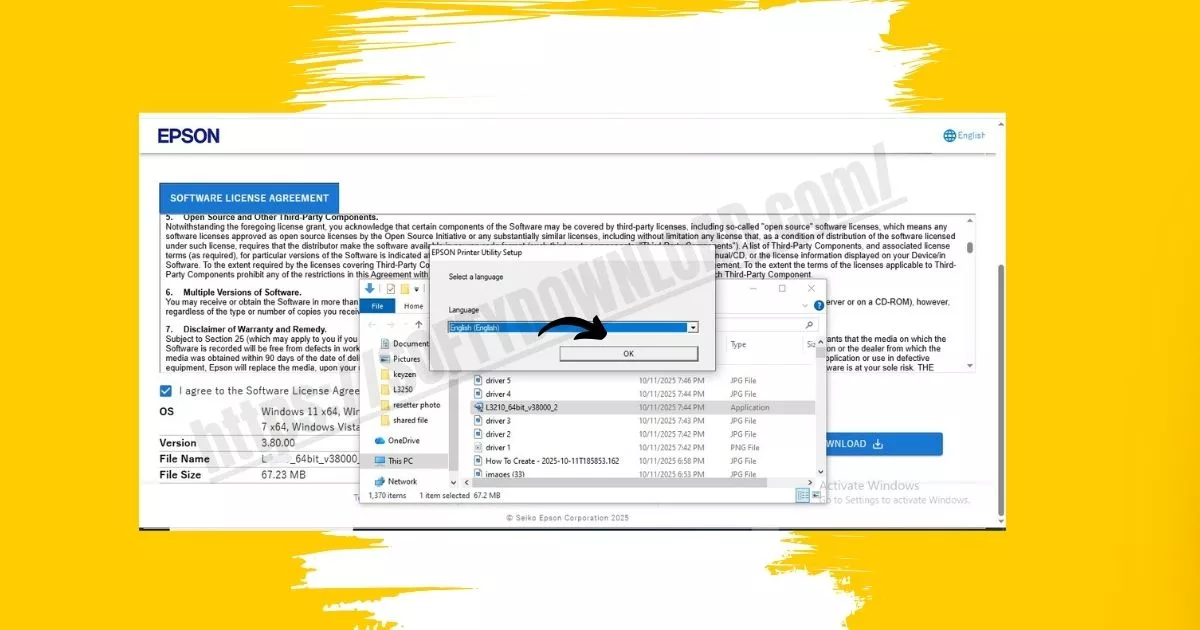 How To Install Epson L3215 Printer 3