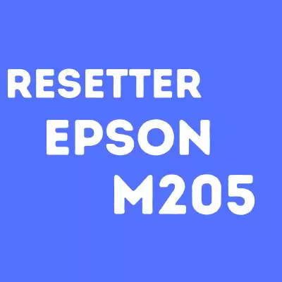 Epson M205 Resetter free