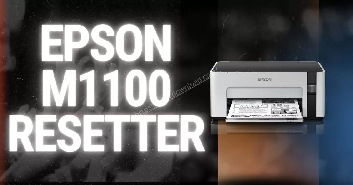Epson M1100 Resetter free