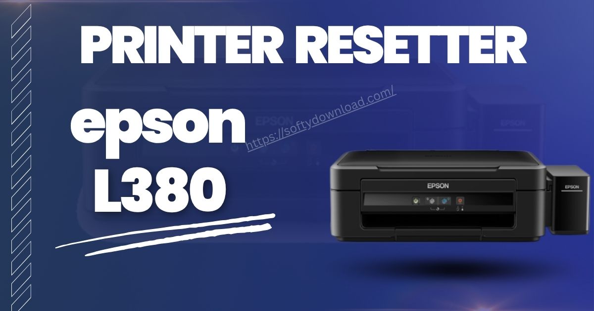 Epson L380 Printer Resetter free