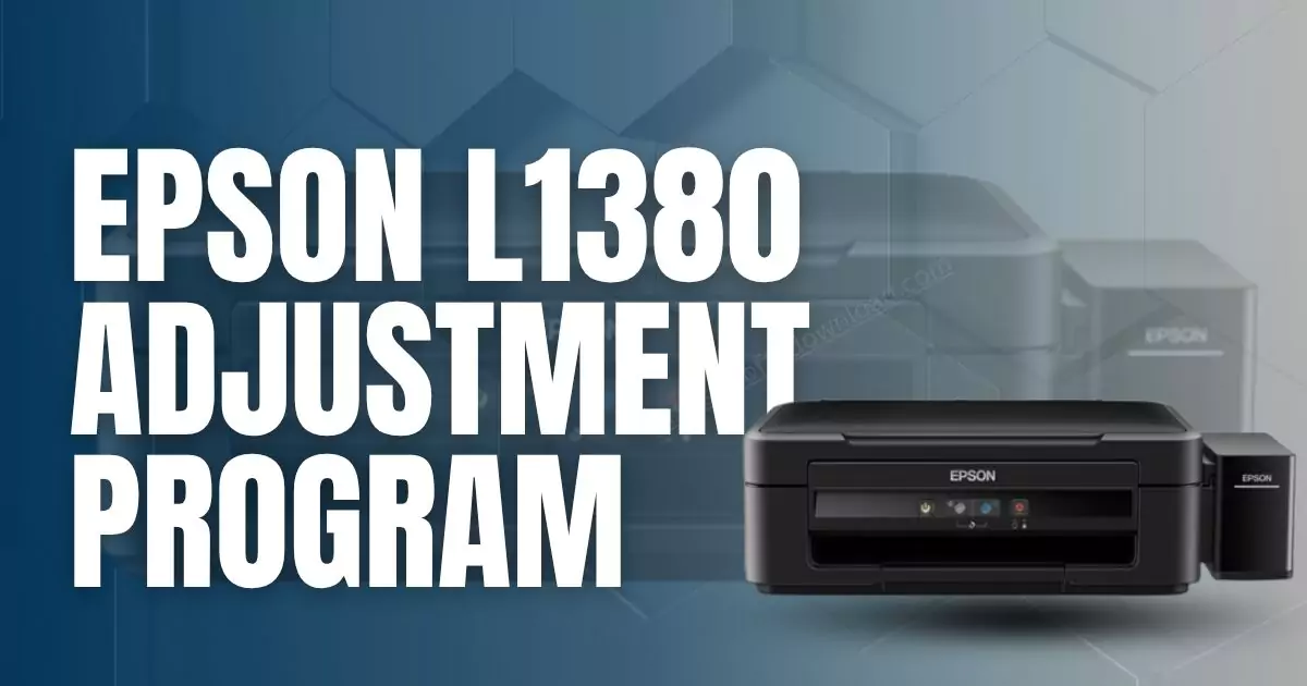 Epson-L1380 Adjustment-Program