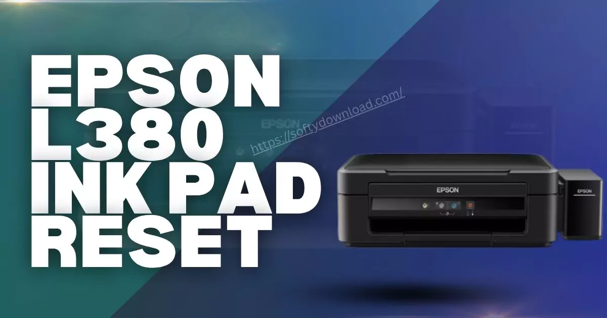 Epson L380 Ink Pad Reset free
