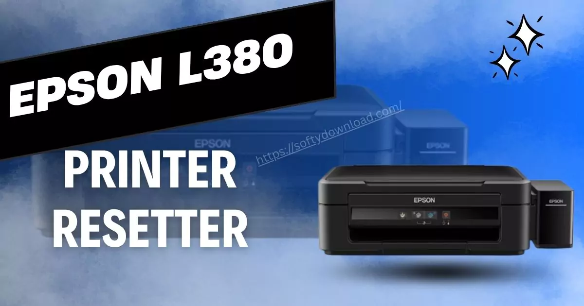 Epson L380 Printer Resetter free