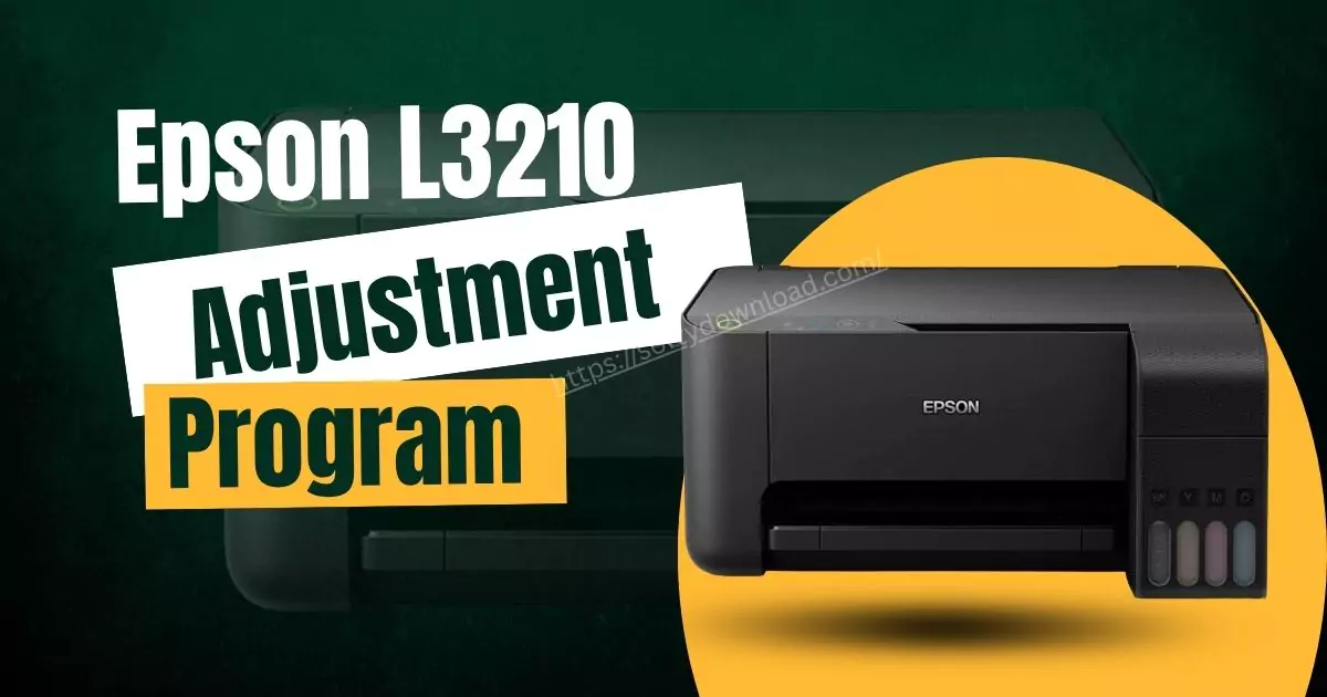 Epson L3210 Adjustment Program free