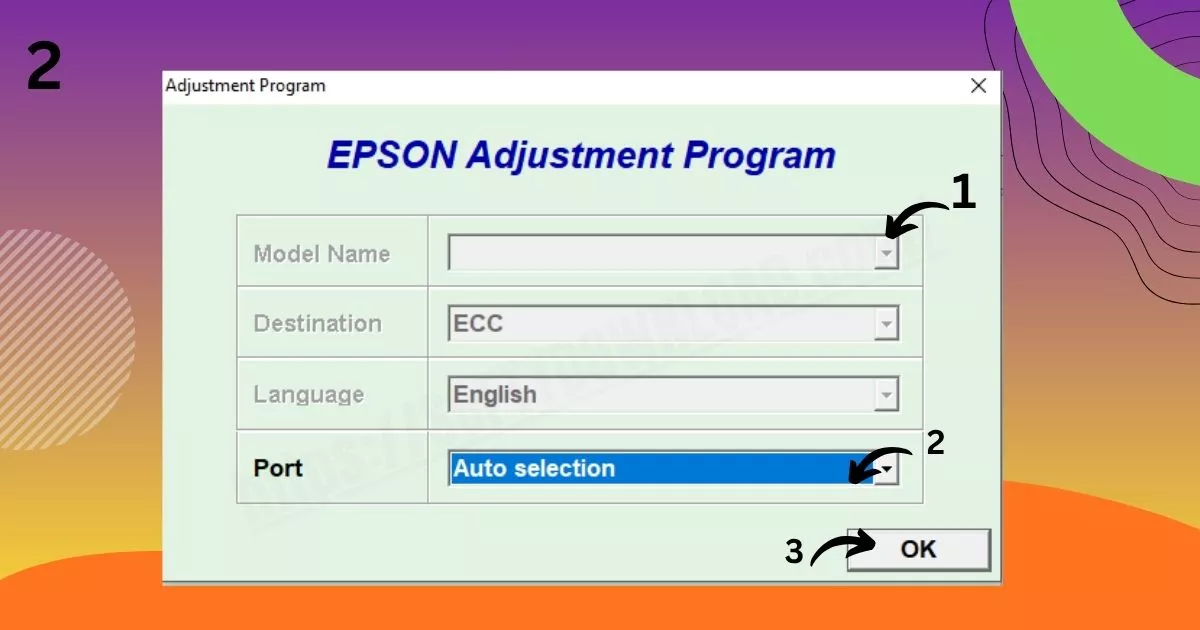 Epson M1120 Resetter 2