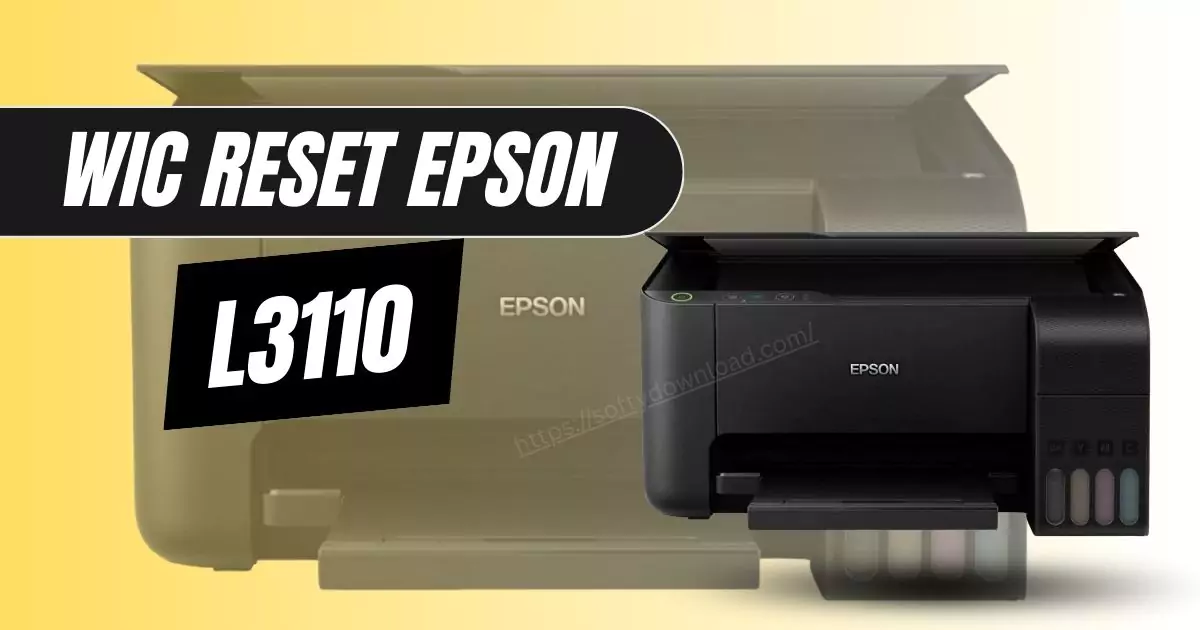 WIC Reset Epson L3110 free