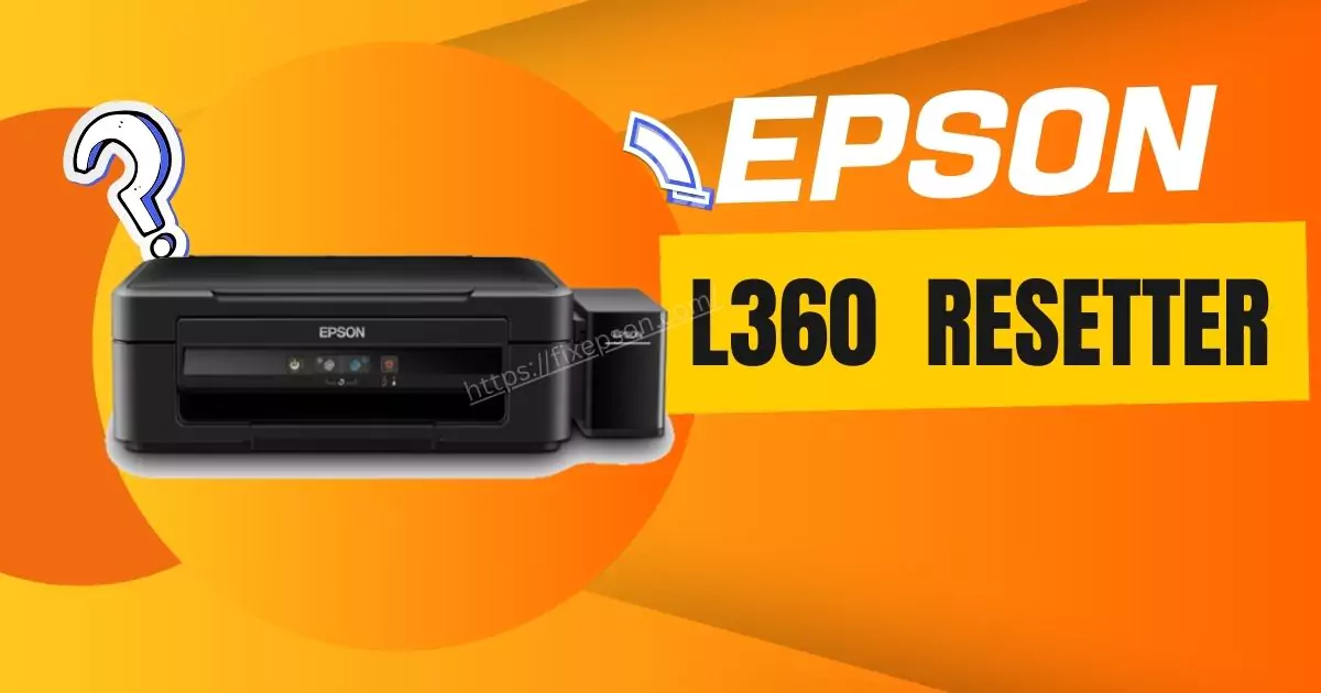 Epson L360 Resetter