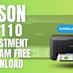 Epson L3110 Adjustment Program Free Download