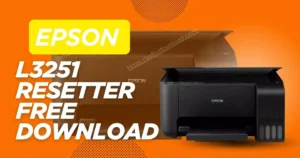 Epson L3251 Resetter Free Download
